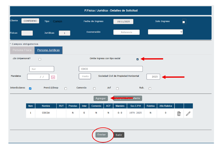 Ejemplo grilla personas jurídicas